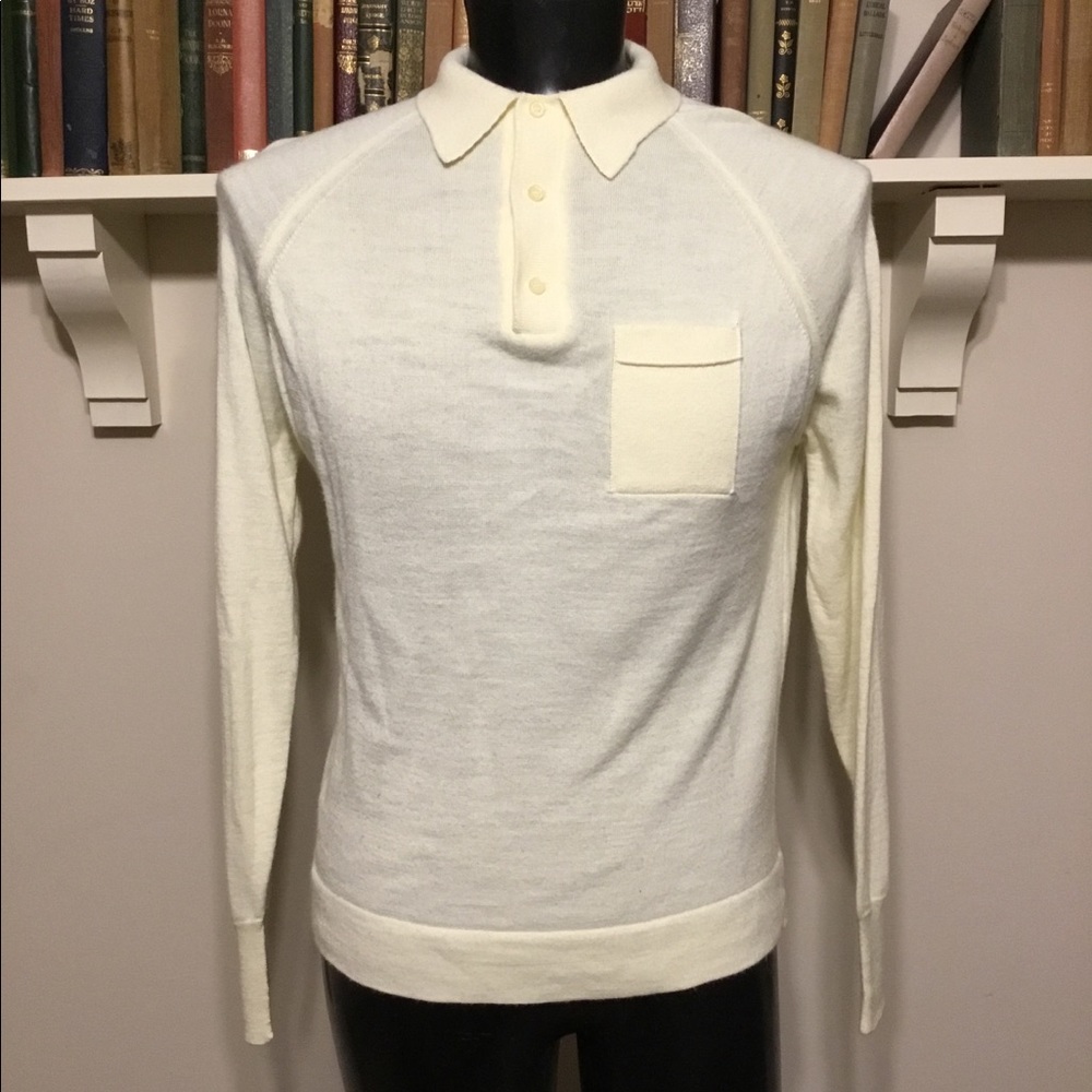 Vintage 100% acrylic polo